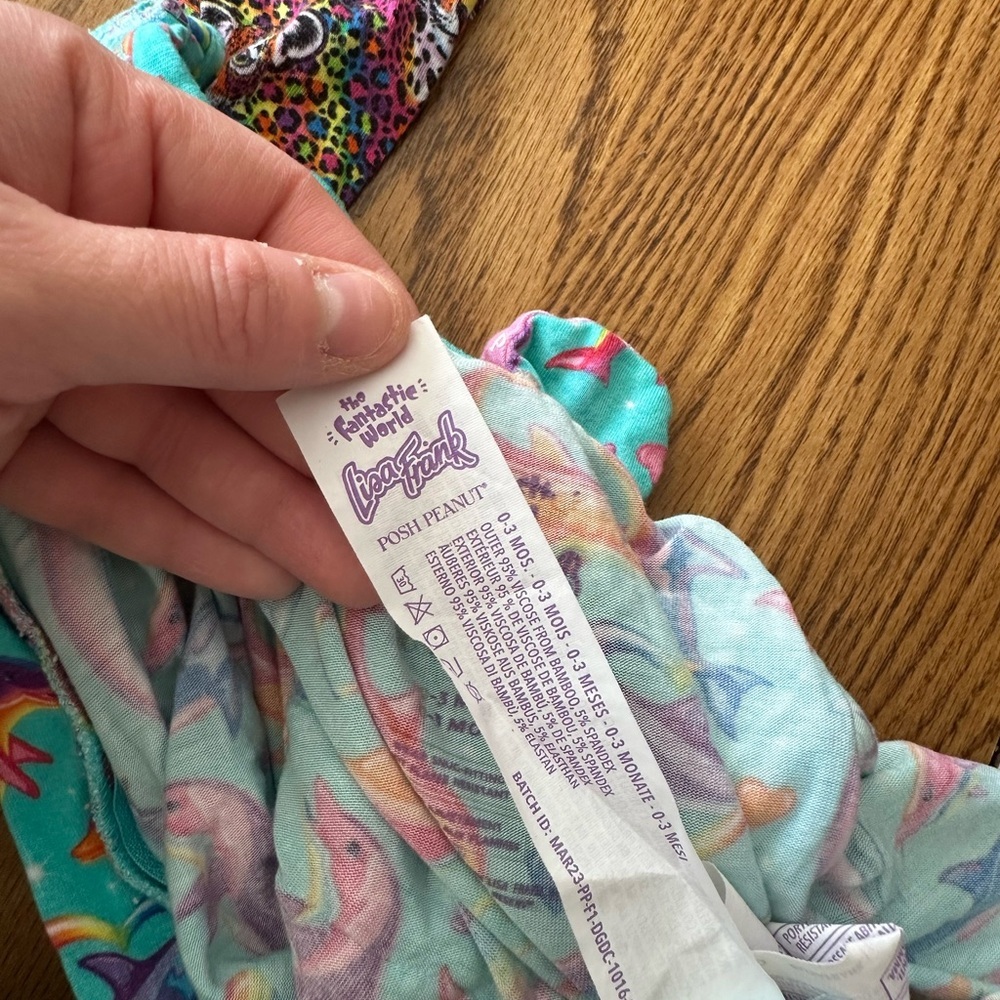 Posh Peanut Multicolor Kids Footies - Picture 6 of 7